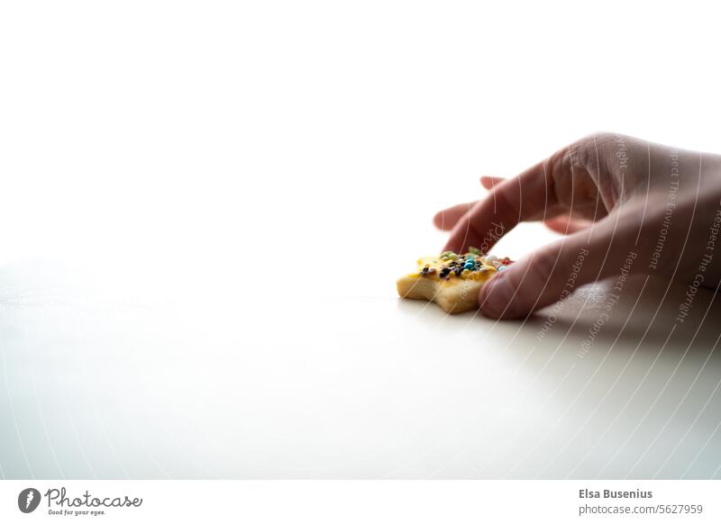 I'll take that cookie! Cookie Take Christmas cookies Christmas & Advent Christmas biscuit Baking biscuits Delicious cute Granules I take Anticipation