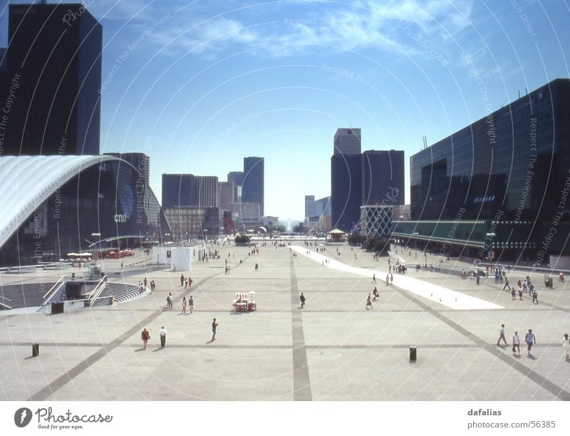 La Defense, Paris High-rise Places Modern France La Défense Colour photo Exterior shot Day Panorama (View) Architecture