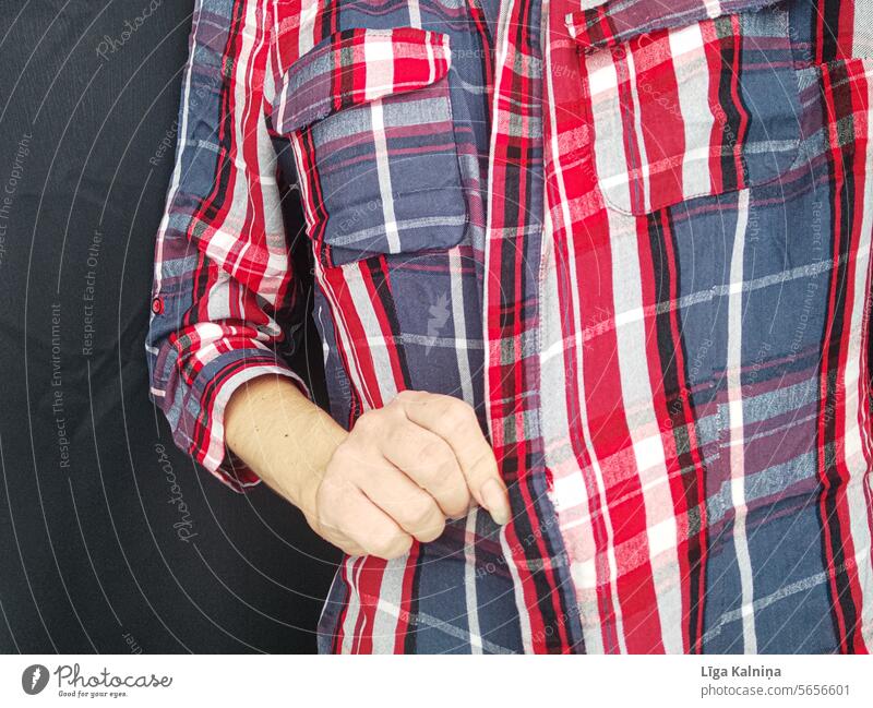 Woman in plaid shirt Shirt Day Blue Laundry Clean Washing day White Hand T-shirt