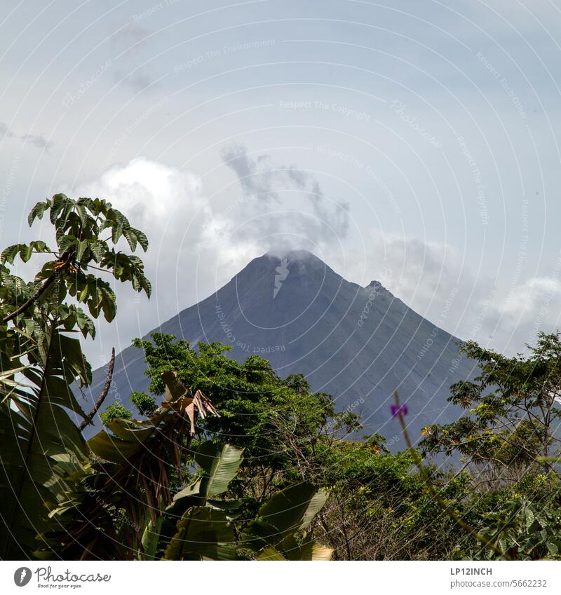 CR XXXVI Arenal Volcano in Costa Rica arena Virgin forest Vacation & Travel Tourism Far-off places Landscape Nature Mystic Trip Exceptional Exotic Adventure