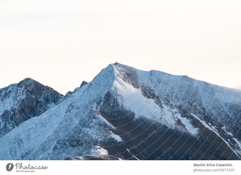 Mountains in the Pyrenees from the Pal Arinsal ski resort in Andorra aerial view andorra blue cable cityscape cold drone point of view europe grandvalira high