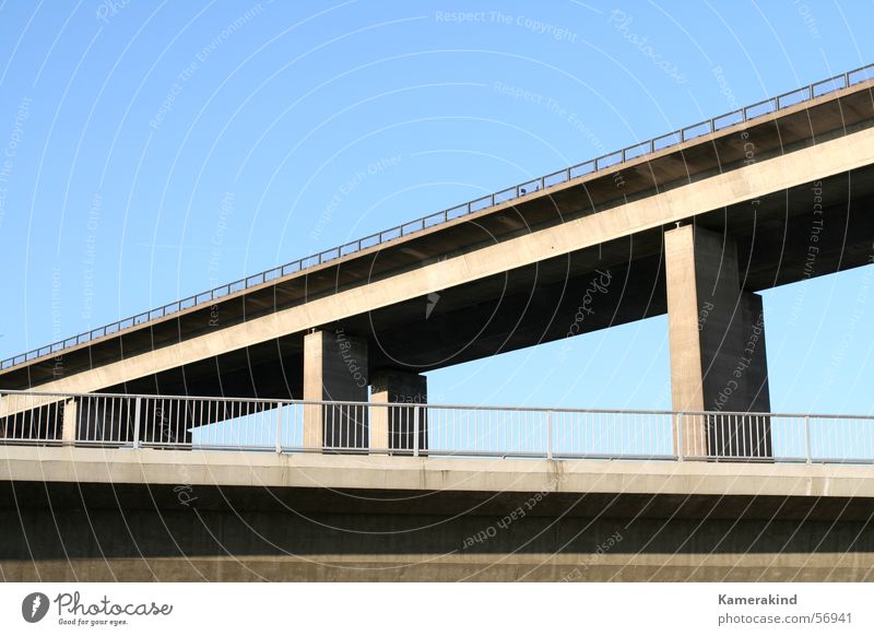 under the bridge Concrete Road construction Highway Bridge bridges Street streets motorway bridge Architecture