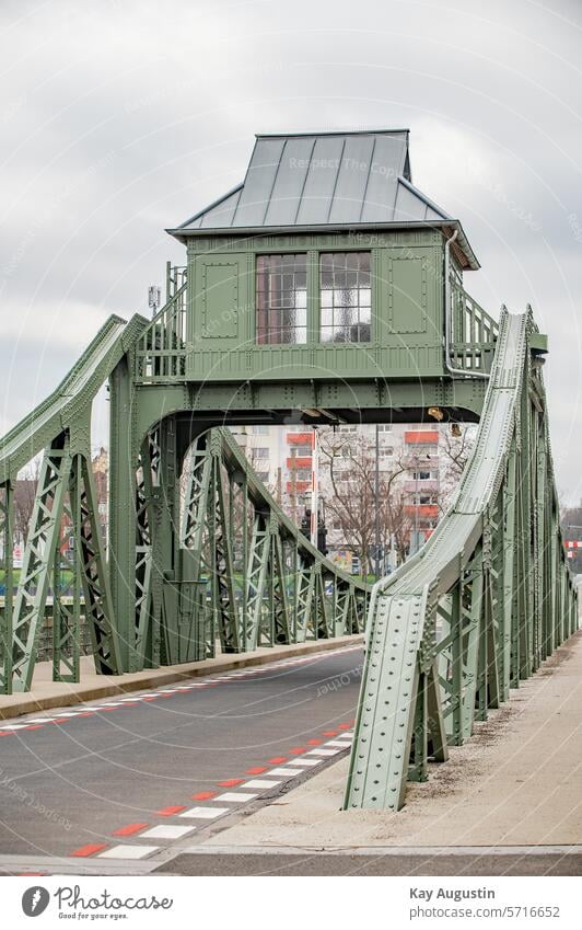 Deutz swing bridge Town Rhine Bridge Landmark Tourist Attraction Exterior shot Germany Architecture Deserted Colour photo Cologne Manmade structures River