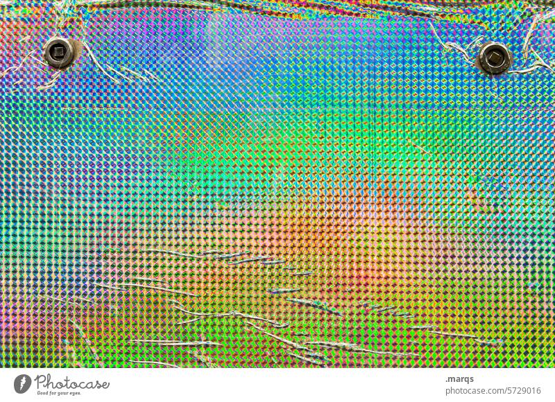 color space Close-up Optics Eye test variegated Adhesive conspicuous LGBT LGBTQ colour spectrum Structures and shapes Air bubble Folds Intoxication