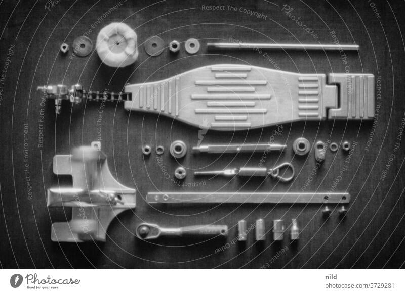 Dismantling - Cleaning and greasing - Assembling - Percussion foot machine I individual parts Drum set Drummer Music bass drum tool Rhythm Beat