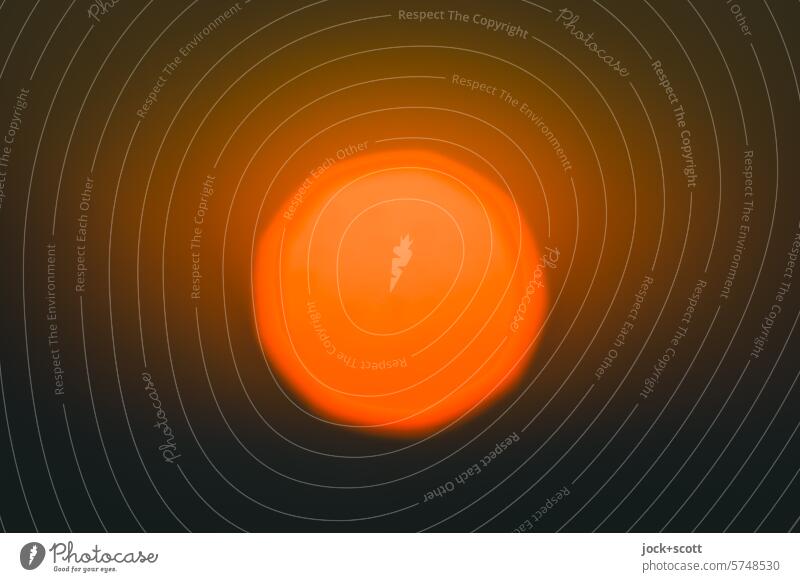 Sunrise and a new day dawns Morning Neutral Background Circle Sunlight bokeh Back-light Nature blurriness Growth Glow Sensitivity Atmosphere sentimentality