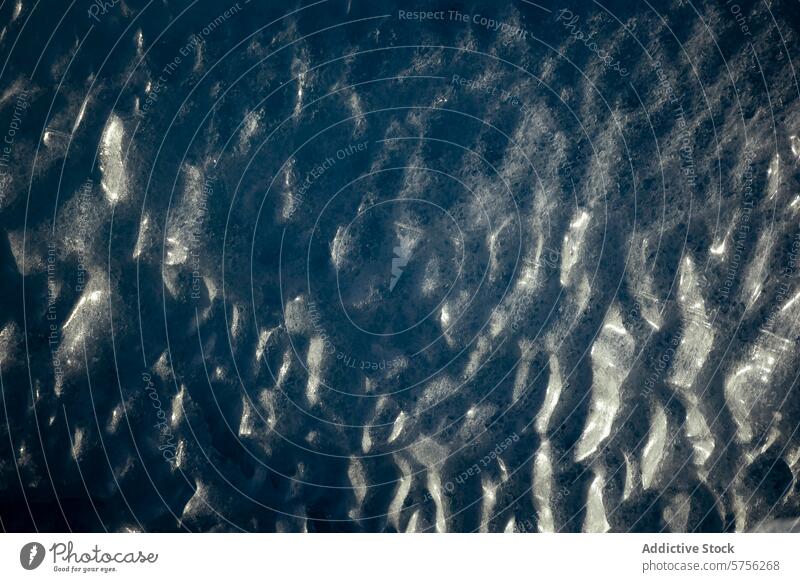 Textures of Icelandic Ice in Abstract Patterns iceland texture abstract aerial view pattern surface cold frozen nature winter icy terrain landscape natural