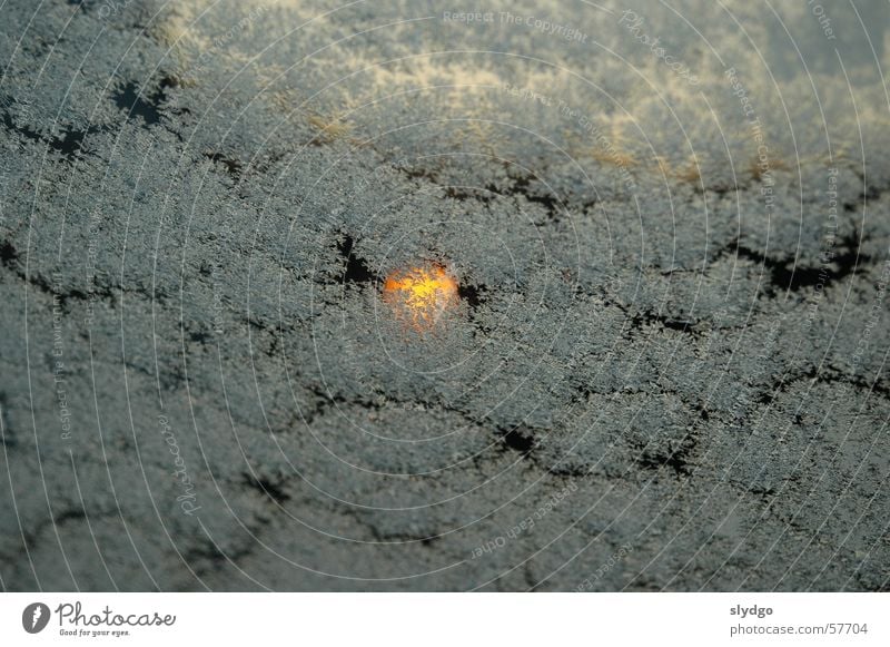 Sun on the rocks Morning Ice Dawn abstract windows