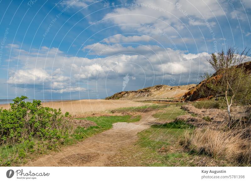 steep coast Steep coast by the sea Nature Water Landscape Vacation & Travel Exterior shot Colour photo Deserted Cliff Clouds Tourism Horizon Day Island