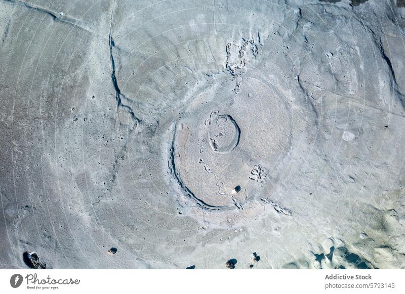 Natural dry pool in Cane Malu similar to the moon texture abstract aerial view beach sardinia italy nature natural beauty mesmerizing art organic shape form