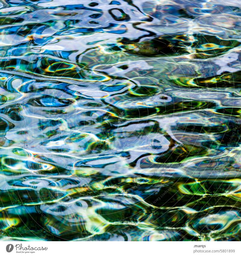 Water Waves Structures and shapes Surface of water Nature Reflection Background picture Close-up Fluid Wet Movement Watercolor Undulation wave Pattern