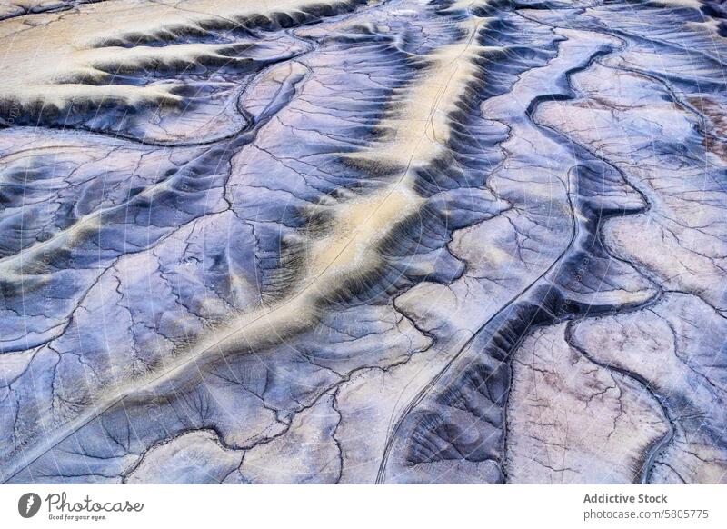 Intricate desert patterns in Southwest Utah from above aerial view texture landscape natural design southwest utah usa intricate complex aerial photography