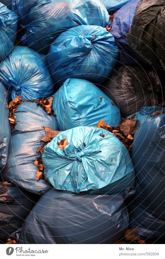 Blue hour, cologne. Packaging Container Violet Trash Waste management Sack Garbage bag Refuse incineration Dirty Clean Refuse disposal Recycling Tidy up