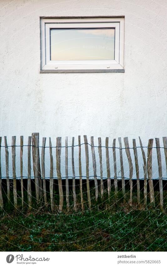 Hiddensee - House, fence, window holidays Spring greaves Island kloszer Mecklenburg Ocean MV nezuendorf Baltic Sea voyage Summer Sun Beach Tourism vacation