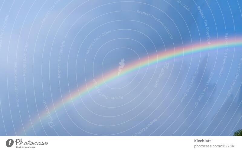 |Sound painting|Rainbow - The thunderstorm passes by - Sky Nature Refraction Prismatic colour Prismatic colors Beam of light Physics Symbols and metaphors