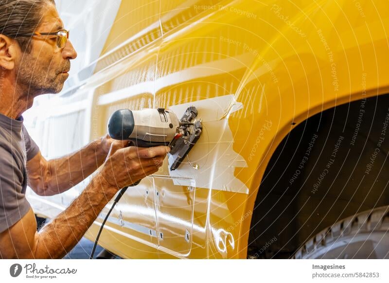 DIY conversion of a Camper Jumper van. Power socket for camper vans outside. Cutting with an electric jigsaw. Preparation for the installation of an external 240 V socket for camper vans. External power plug for camper vans