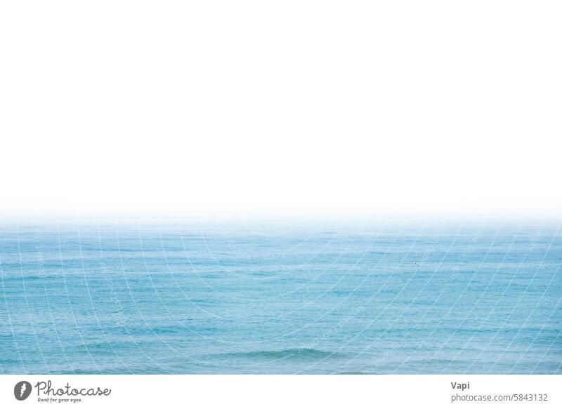 Blue sea water panorama blue isolated nature background ocean liquid wave summer panoramic object design element light clean surface aqua abstract texture