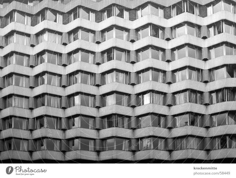 human honeycombs Gray House (Residential Structure) Concrete Block London Window Gloomy Grief Tower block Pattern Settlement Cold England Indifference Dark