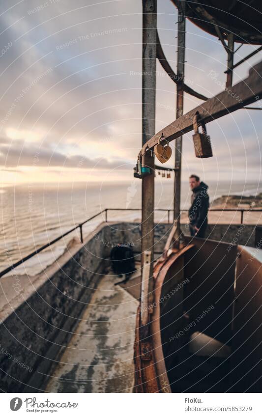 View from Rubjerg Knude in northern Denmark Vantage point Lighthouse coast North Sea North Sea coast Landscape Sky Vacation & Travel Ocean Nature Beach Sand