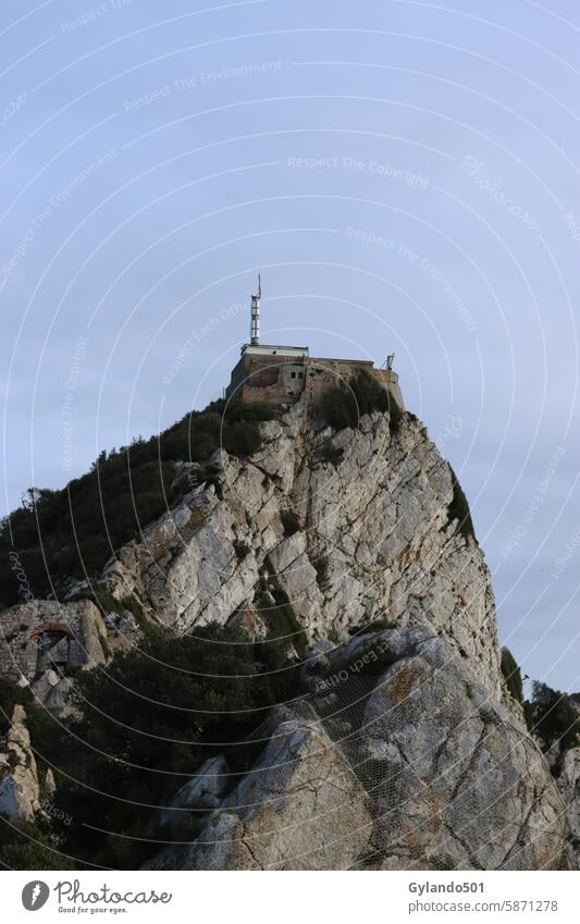 The Rock of Gibraltar - Upper Rock Skirt upper skirt hike Great Britain Sightseeing sightseeing tour Tourism mountain Europe Exterior shot Vacation & Travel