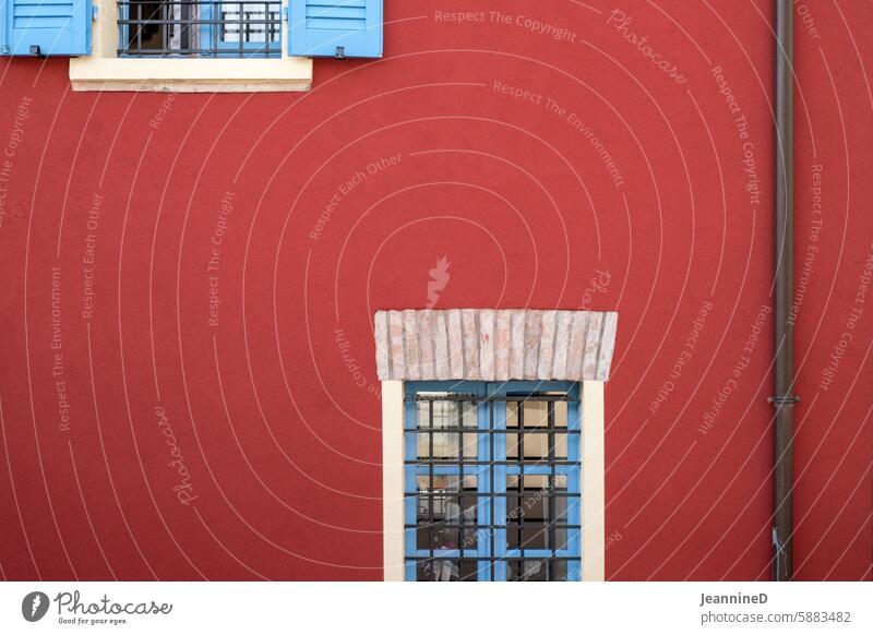 in the alleys of Rimini travel Vacation & Travel Old town Tourism Culture Deserted Italy Manmade structures Alley house wall Facade Colour photo Window