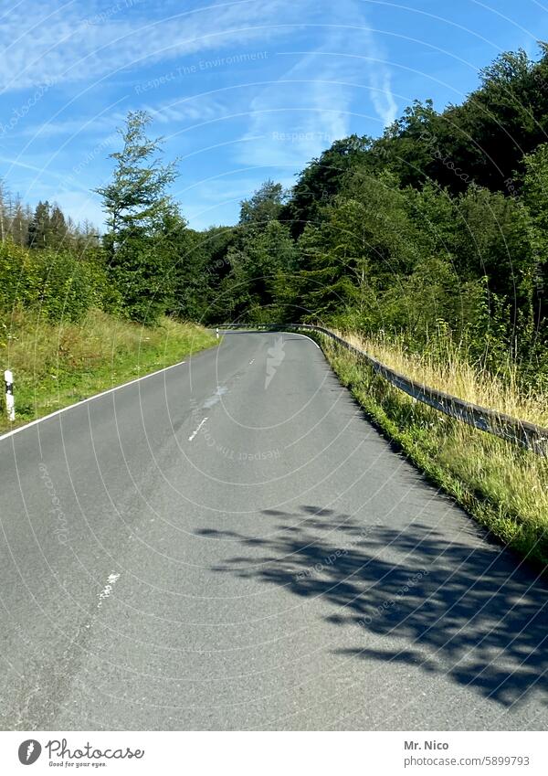 highway Transport Road traffic Country road In transit Lanes & trails Motoring on the road Out of town Landscape empty street forest road two lanes Road movie