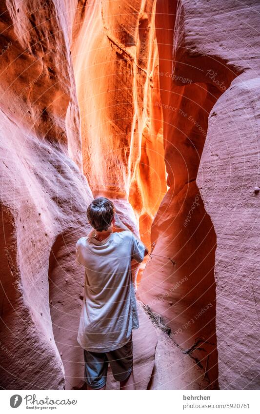 read stories Impressive Fascinating canyon Fantastic Arizona Vacation & Travel Exceptional Far-off places Nature Americas USA Antelope Canyon stunningly Rock