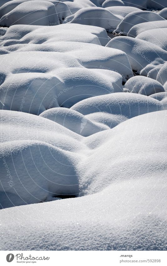 Hard but soft Trip Nature Landscape Elements Winter Beautiful weather Snow Brook Stone Simple Bright Cold Soft Moody Change Colour photo Exterior shot Abstract