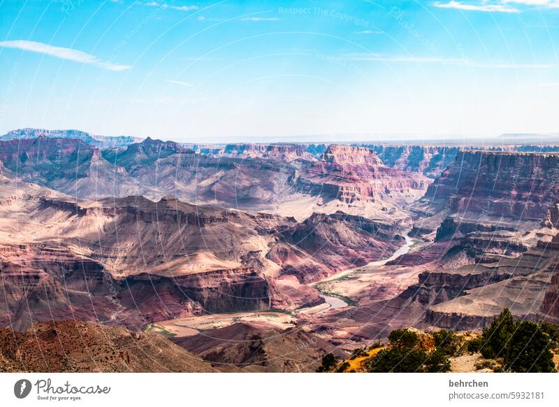 our heritage Vantage point Rock Colorado River stunningly Overpowered Nature Grand Canyon Far-off places Vacation & Travel Sky Freedom Americas USA Fantastic