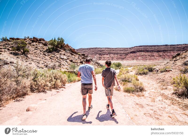 On the sunny side Impressive Sky Arches National Park Utah Far-off places Vacation & Travel Freedom Americas USA Wanderlust In transit Adventure ardor Landscape