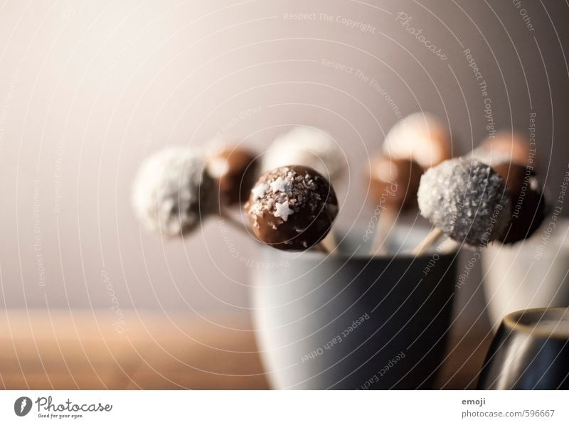 Cake Pops. Delicious. Dessert Candy Chocolate Nutrition Picnic Slow food Finger food Sweet Rich in calories Colour photo Interior shot Studio shot Close-up