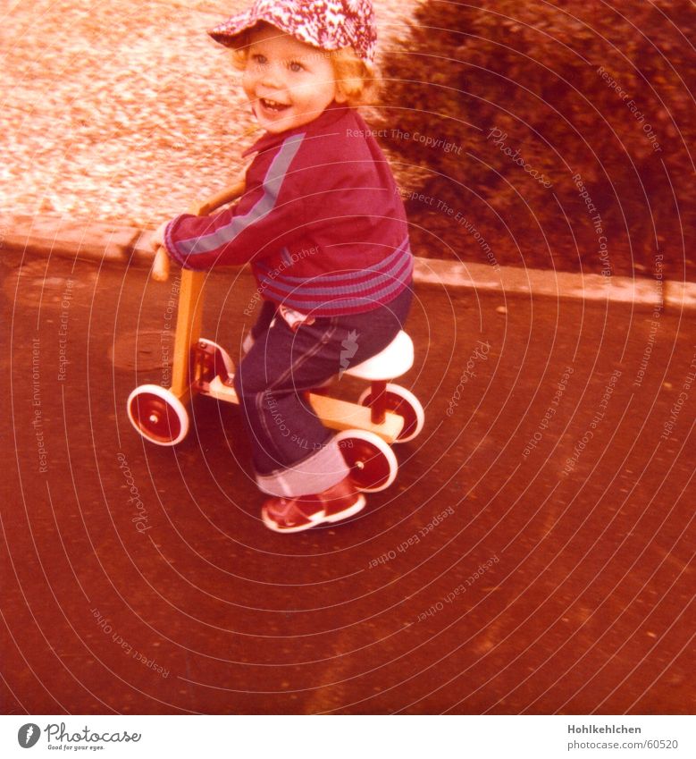 New spring collection Child Toys Jacket 1979 Seventies Retro Rocker Boy (child) Street Hat Jeans Orange Harley Davidson Pride Laughter Joy Scooter