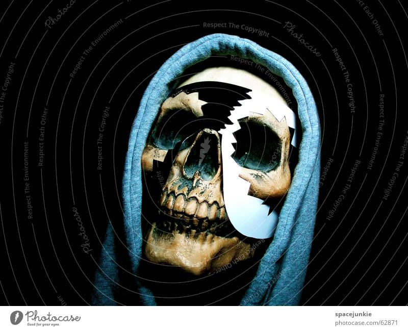 Voodoo (2) Skeleton Hooded (clothing) Hooded sweater Freak Black White Dark Magic Black Magic Obsessed Africa Magician Art Typesetter Crazy Death's head Mask