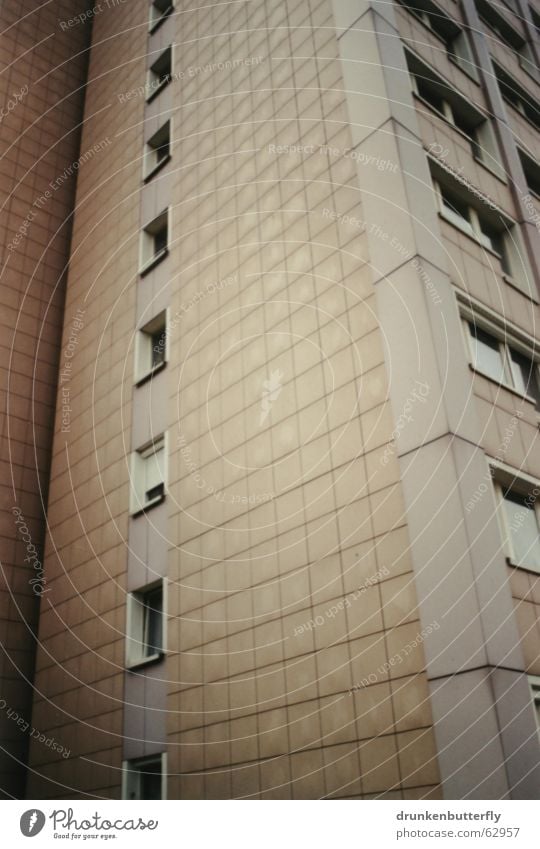 lack of perspective House (Residential Structure) Window New building High-rise Tile Corner Shadow Gloomy Architecture