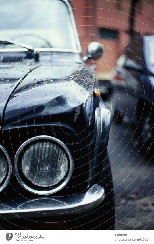 car side Parking lot Rain Day Transport Floodlight