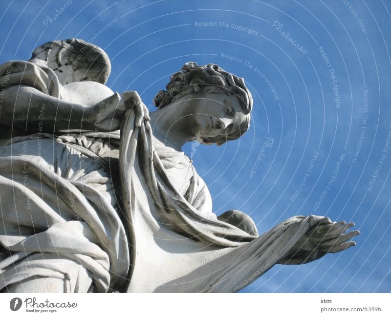 angel sculpture Statue Ponte Sant'Angelo Sculpture Stone