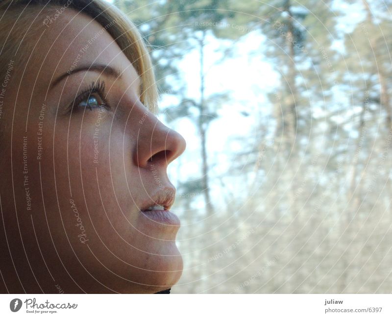 thinking of... Blonde Think Woman Hair and hairstyles Looking ponder Train compartment