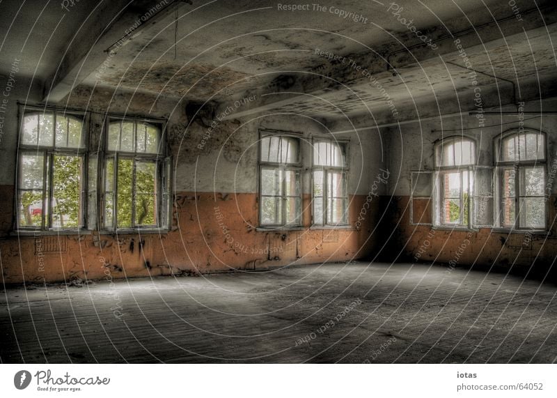 abandoned barracks Military building Administration building Doomed Beautiful Exclusion zone Russian Saxony Dirty Derelict Building Style Leipzig Germany HDR