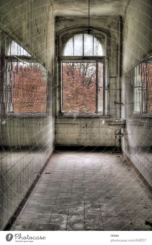 abandoned barracks Style Military building Administration building Doomed Beautiful Exclusion zone Russian Saxony Dirty Derelict Building Leipzig Germany HDR