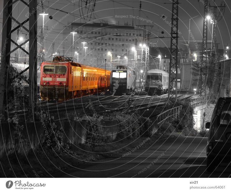 reduced to the maxx... Colorkey Long exposure Night shot Train station