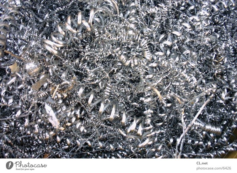 Metal shavings 1 Trash Iron Industry spurn machinery