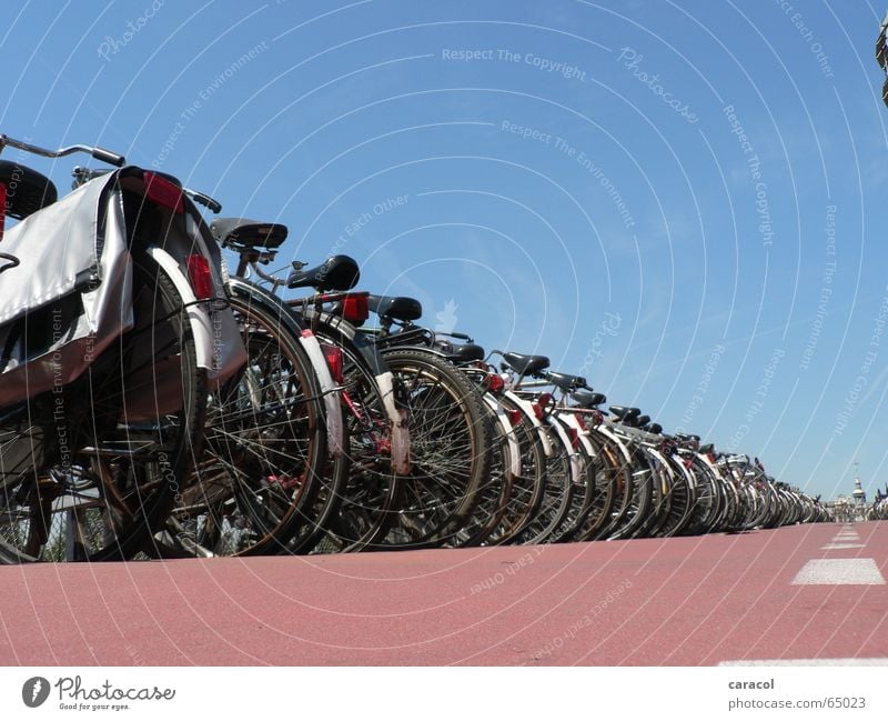 9 million bicycles... Amsterdam Bicycle Parking lot parking