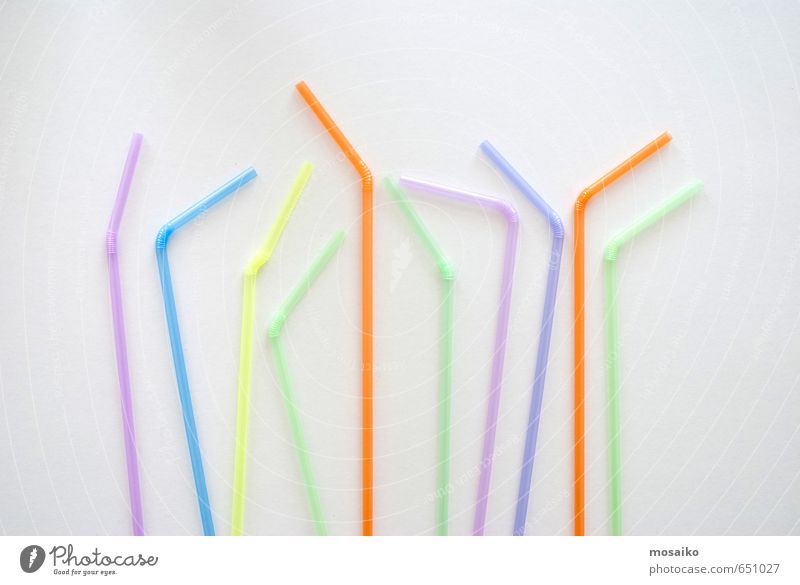 straws Juice Design Joy Party Restaurant Feasts & Celebrations Birthday Plastic Line Blue Yellow Green Pink White Flexible Inspiration background bar Cocktail