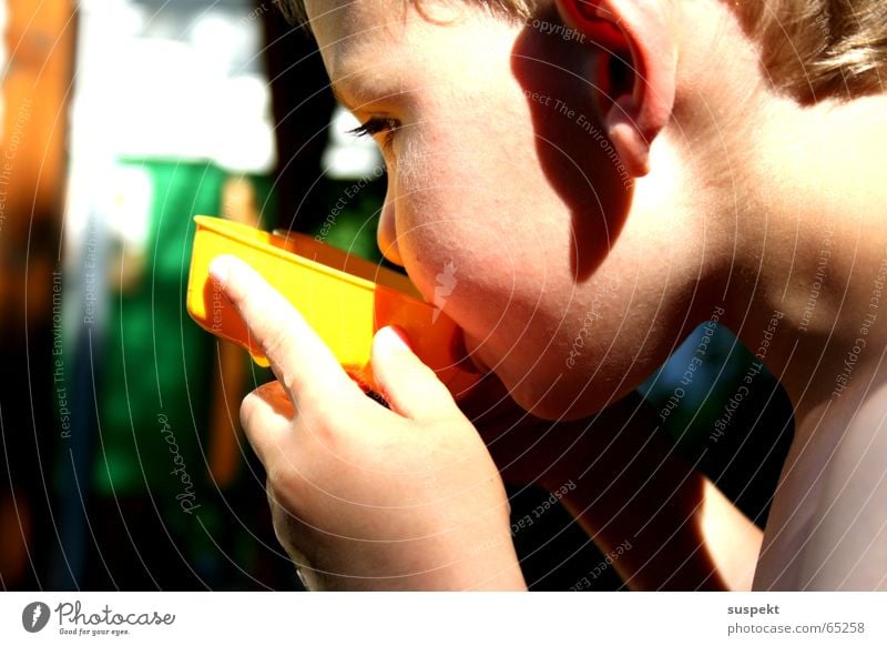 thirst Child Toddler Drinking Summer Thirst