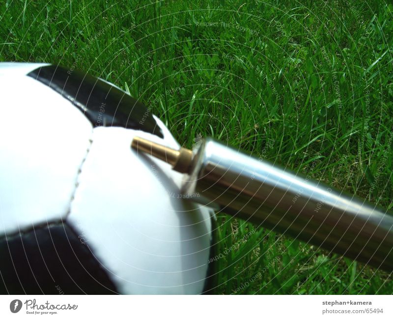 // Pump It Up! Air pump World Cup 2006 Meadow Green Summer Black Stitching Playing Hope Cup (trophy) Blade of grass Light Reflection Grass pentagram Ball Soccer