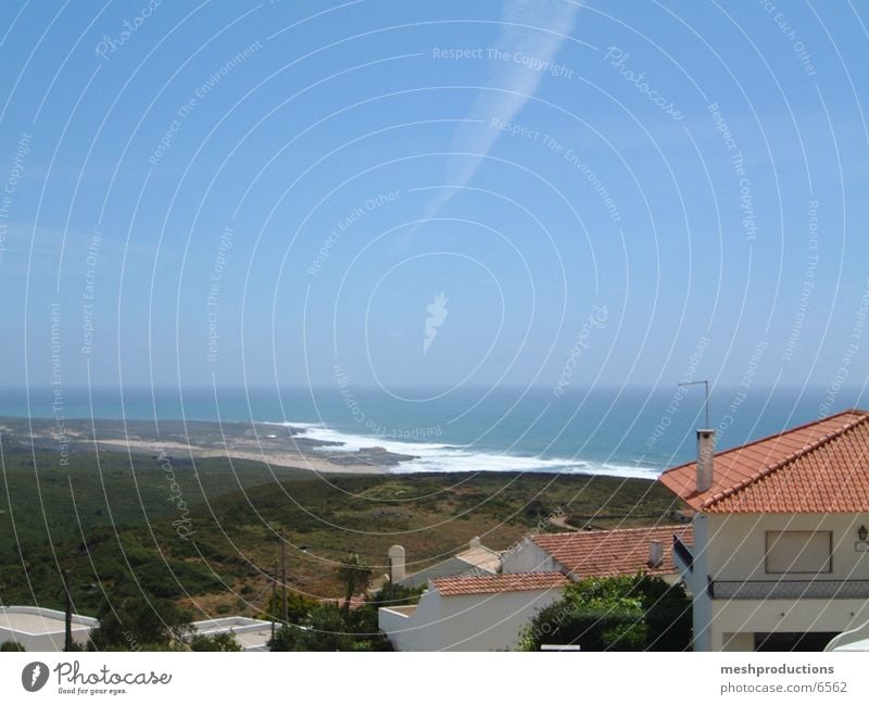 Top of the hill Cascais Sintra ocean