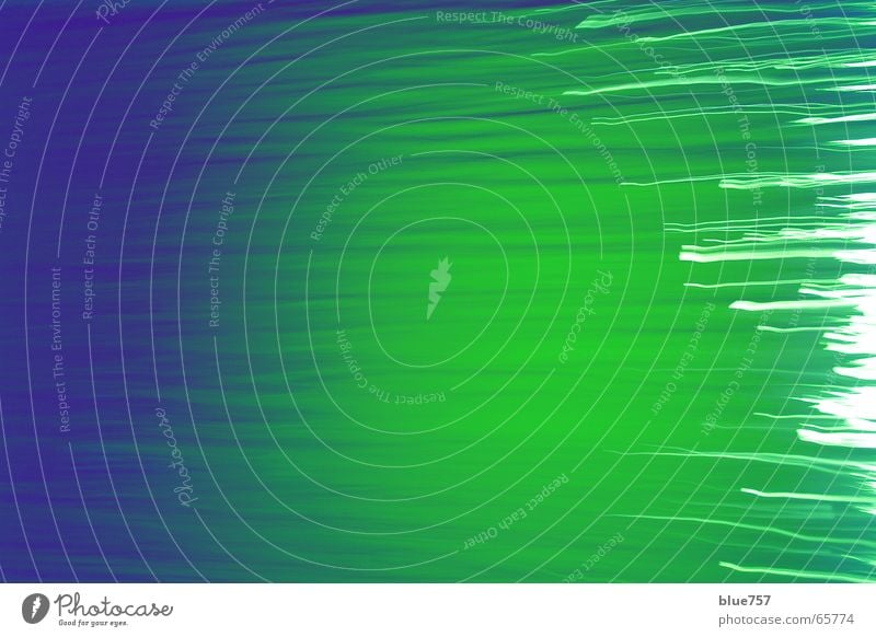 Speed of Light Green White Stripe blue streaks colour Multicoloured