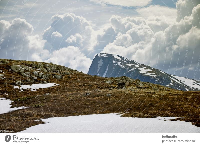 Norway Environment Nature Landscape Elements Earth Sky Clouds Climate Rock Mountain Peak Exceptional Threat Fantastic Cold Natural Wild Adventure Idyll