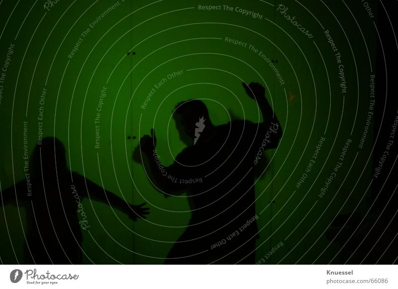 shadow play Light Wall (building) Green Speed control Man Dark Shadow matthias Projection screen Human being Funny