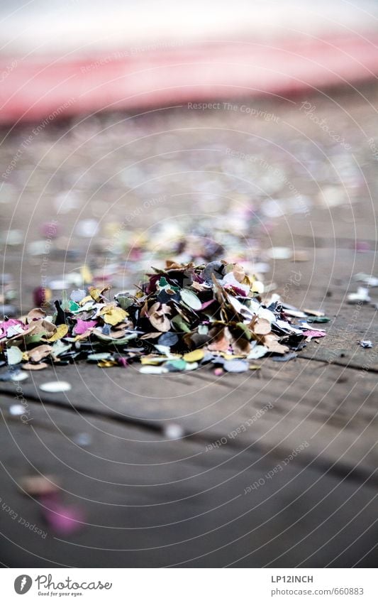 STUDIO TOUR | COLORFUL HEAP Party Feasts & Celebrations Happiness Multicoloured Joy Confetti Heap Sweep Many Crowd of people Colour photo Interior shot Deserted